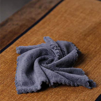 tea towel on sales water absorbent towel for tea pot 30cm*30cm Chinese tea accessories cloth