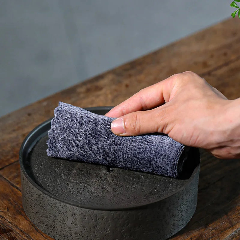 tea towel on sales water absorbent towel for tea pot 30cm*30cm Chinese tea accessories cloth