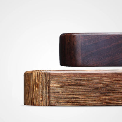 tea tray Wenge wood / ebony tea table reservoir tea boat wooden trays for kungfu tea set pot cup plastic layers small