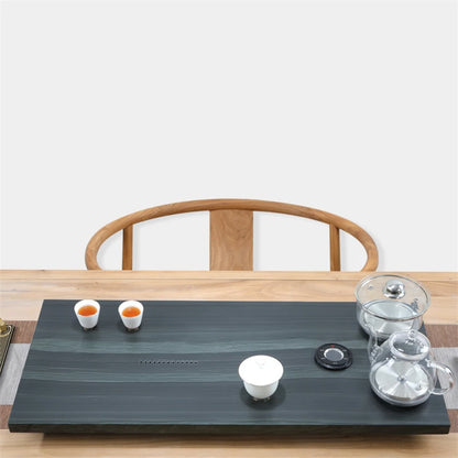 tea tray with induction cooker weighted stone serving trays table electrcial kettle water filling from bottom sterilizing pan