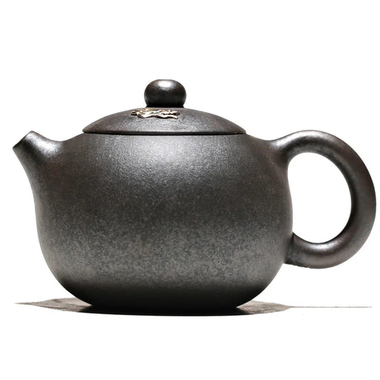 teapot pure handmade small Xishi teapot bottom trough clear kiln change teapot household tea fighting small teapot 100C