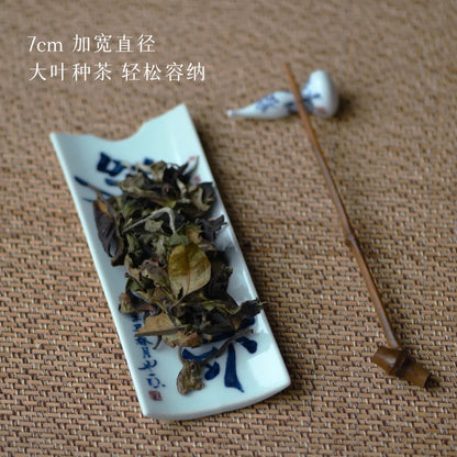 the beginning of the jingdezhen blue and white porcelain tea handwritten ChanYu Chinese kung fu tea ceremony with zero