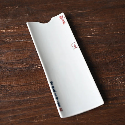 the beginning of the jingdezhen blue and white porcelain tea handwritten ChanYu Chinese kung fu tea ceremony with zero