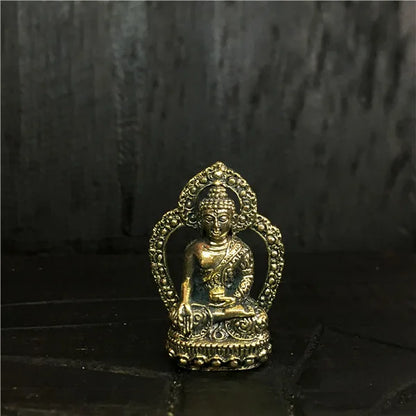 travel pocket altar Safety efficacious Talisman Protection # small Tibetan Buddhism old Buddhas statue-- 5PCS # HOT SALE