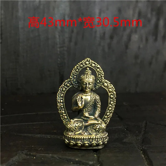 travel pocket altar Safety efficacious Talisman Protection # small Tibetan Buddhism old Buddhas statue-- 5PCS # HOT SALE