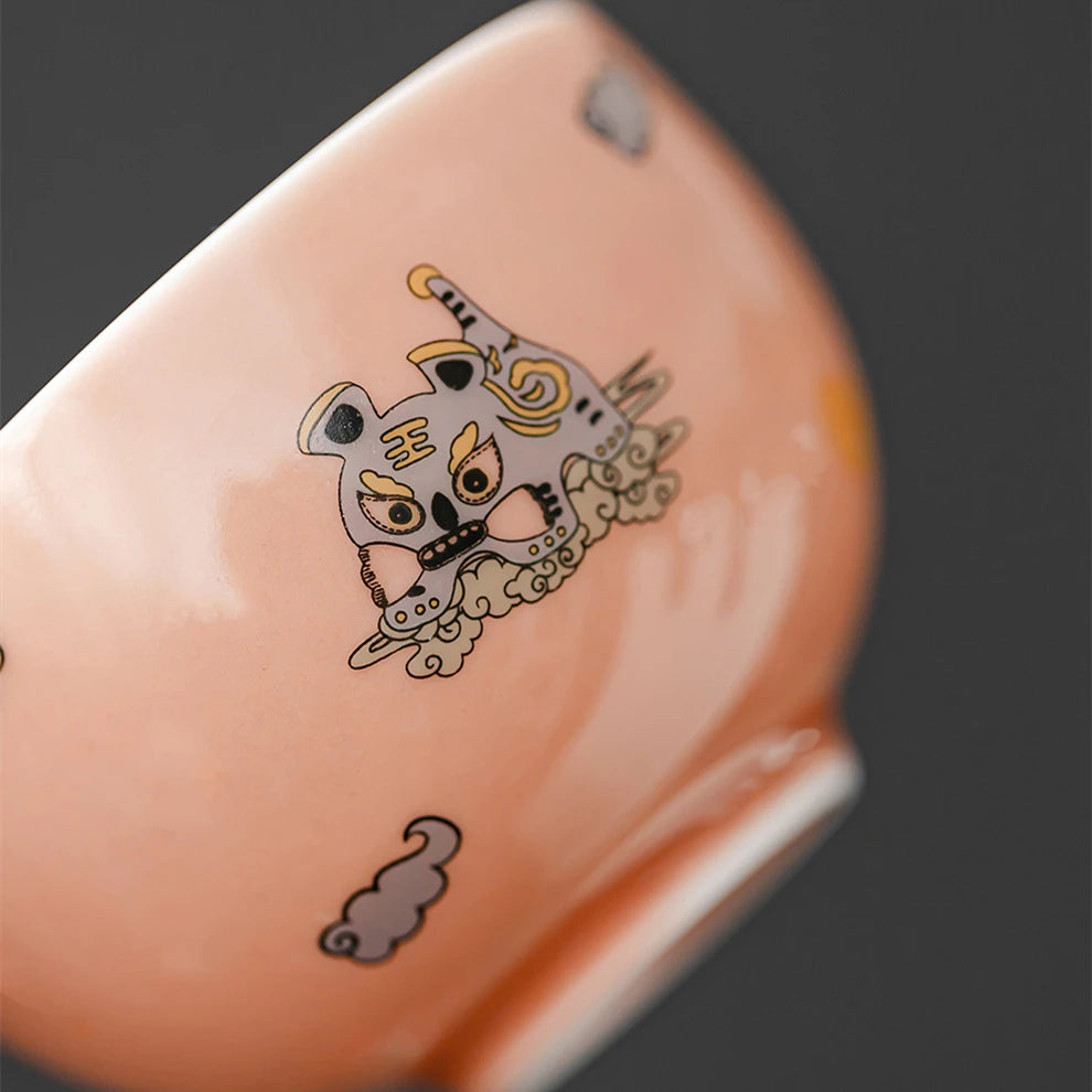 travel tea set glass tea pot with lid porcelain cup portable bag towel easy to carry ceramic kungfu teasets on big sales China