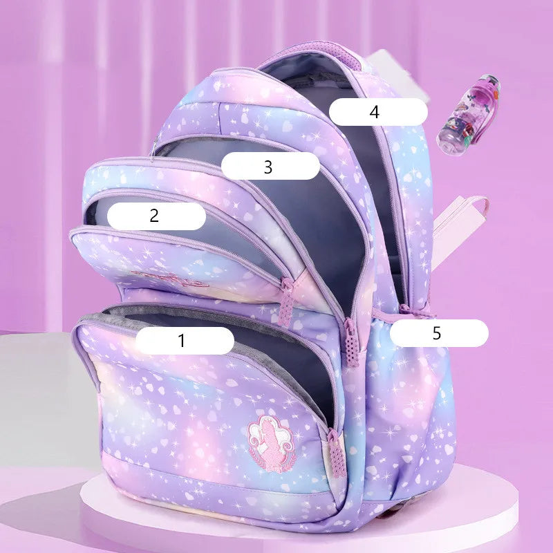 trolley school backpack with wheels student bookbag school bags for girls primary school bag girl rolling backpacks for kids
