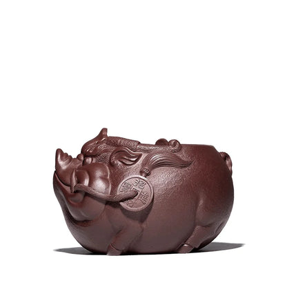 undressed ore purple sand cup points device and a cup of water and a cup of milk tea cup kung fu tea tea accessories