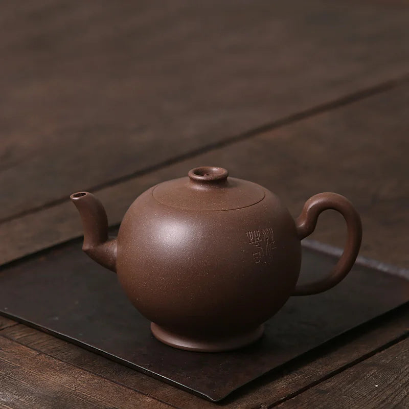 undressed ore recommended old han GongChun purple clay 280 ml of pure handmade ceramic tea-pot note in the spring