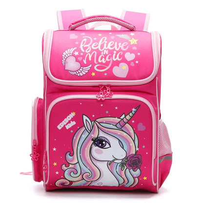 unicorn school backpack for Children cute anime Backpack Kids School Bags for teenage girls Schoolbag mochila escolar infantil