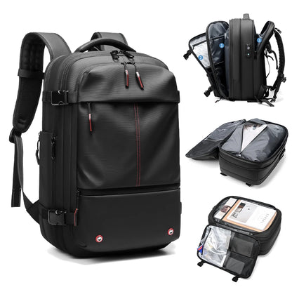 vacuum compression Travel Men Backpack 17 inch Laptop Backpack Business Large Capacity school Backpack Expansion Hiking backpack