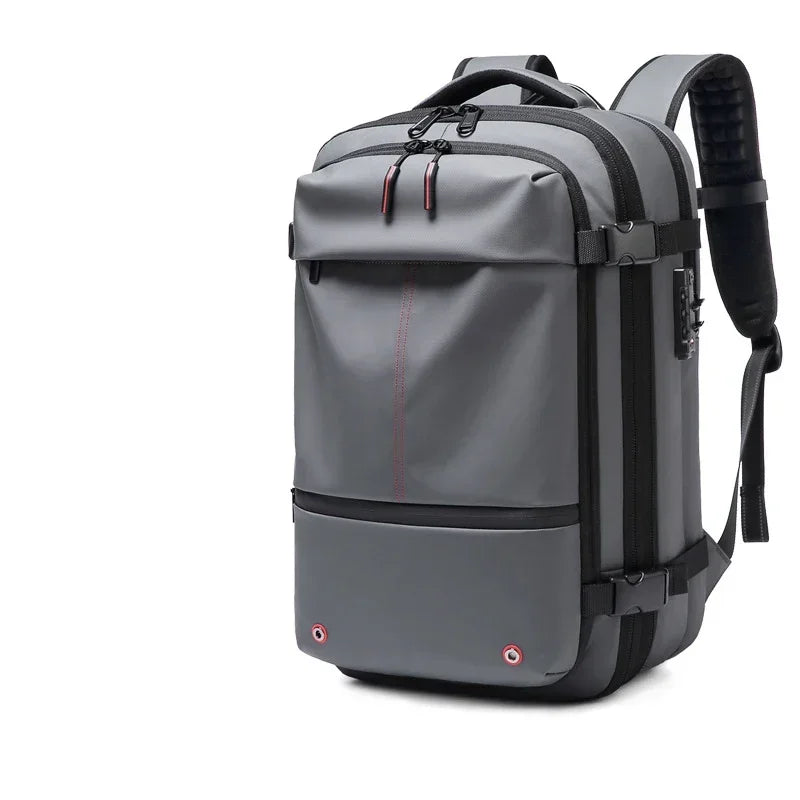 vacuum compression Travel Men Backpack 17 inch Laptop Backpack Business Large Capacity school Backpack Expansion Hiking backpack