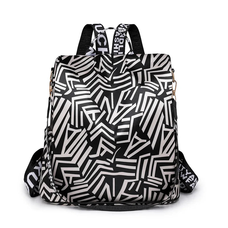 vintage backpack for women casual black backpack flowers female Anti-theft backpack woman travel shoulder bag gift for mother