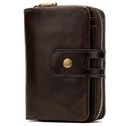 wallet genuine leather for men name engraving credit card holdercoin purse men's clutch bag couple design 856