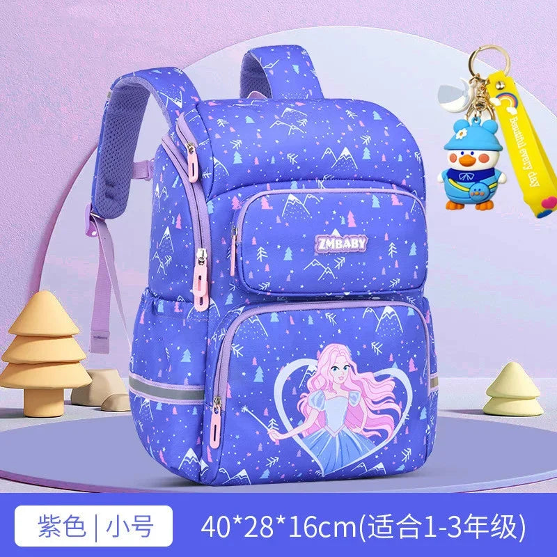 waterproof Children Bags For Girls boys cartoon School Backpacks Kids Orthopedic schoolbag book bag Mochilas Escolar