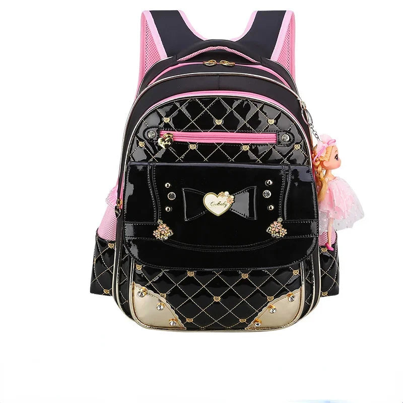 waterproof Children Bags for Girls Orthopedic Kids princess Backpack schoolbag Primary School backpack mochila