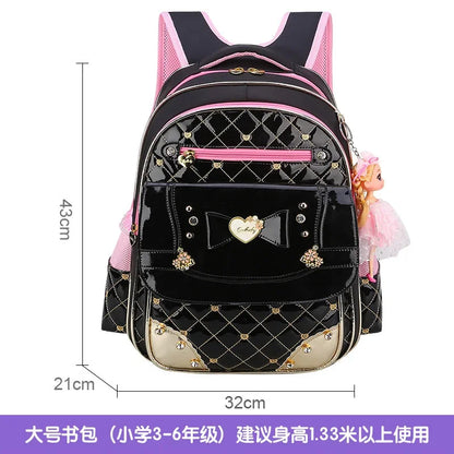 waterproof Children Bags for Girls Orthopedic Kids princess Backpack schoolbag Primary School backpack mochila