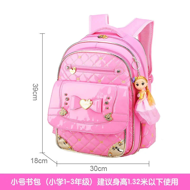 waterproof Children Bags for Girls Orthopedic Kids princess Backpack schoolbag Primary School backpack mochila