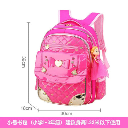 waterproof Children Bags for Girls Orthopedic Kids princess Backpack schoolbag Primary School backpack mochila