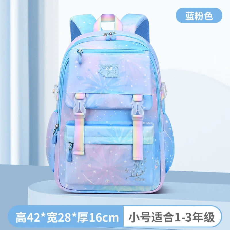 waterproof Children School Bag for Girls Primary princess school backpack Orthopedic Backpacks schoolbag kids Mochila Infantil