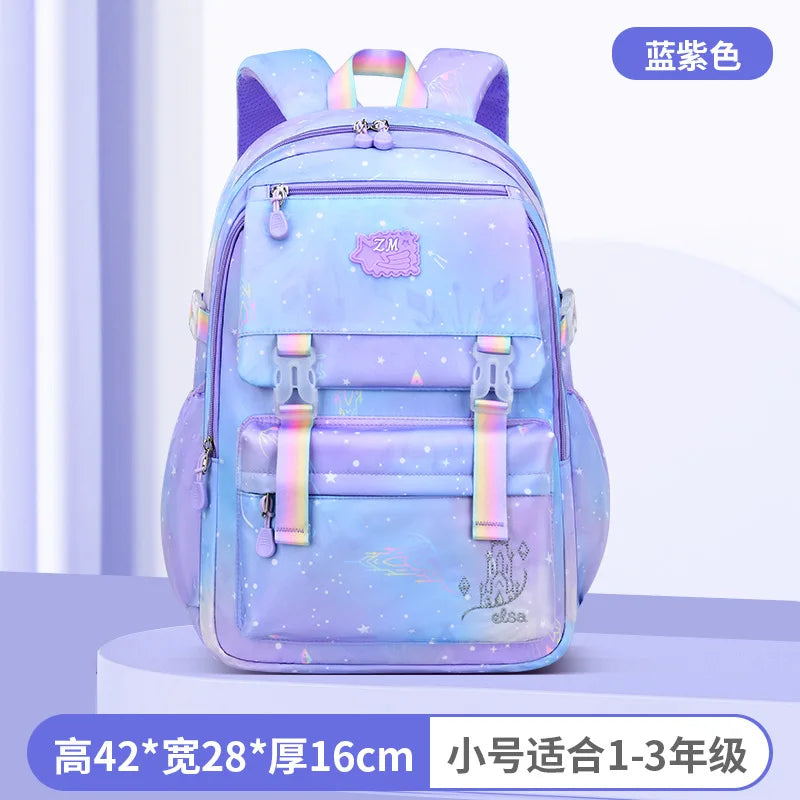waterproof Children School Bag for Girls Primary princess school backpack Orthopedic Backpacks schoolbag kids Mochila Infantil