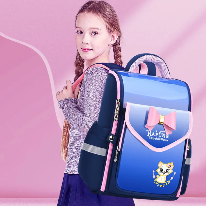 waterproof Children School Bags For Girls Orthopedic Backpack Kids Backpack schoolbag large Primary School backpack Kids mochila