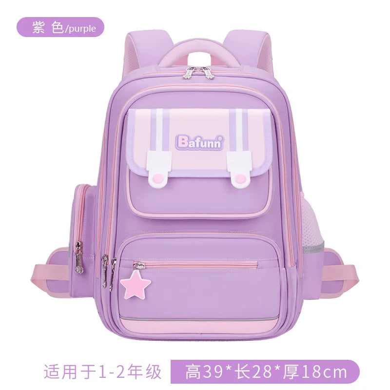 waterproof Children School Bags Girls boys Primary school backpack Orthopedic Backpack schoolbag kids book bag Mochila Infantil