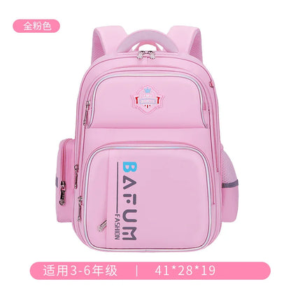 waterproof Children School Bags Girls boys Primary school backpack Orthopedic Backpack schoolbag kids book bag Mochila Infantil