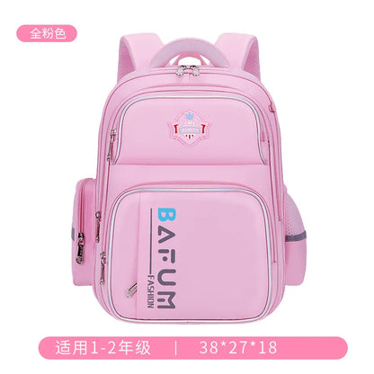waterproof Children School Bags Girls boys Primary school backpack Orthopedic Backpack schoolbag kids book bag Mochila Infantil