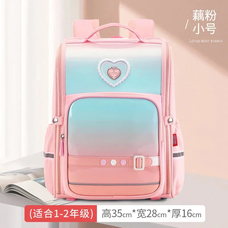 waterproof Children School Bags Girls boys Primary school backpack Orthopedic Backpack schoolbag kids book bag Mochila Infantil