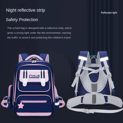 waterproof Children School Bags Girls boys Primary school backpack Orthopedic Backpack schoolbag kids book bag Mochila Infantil
