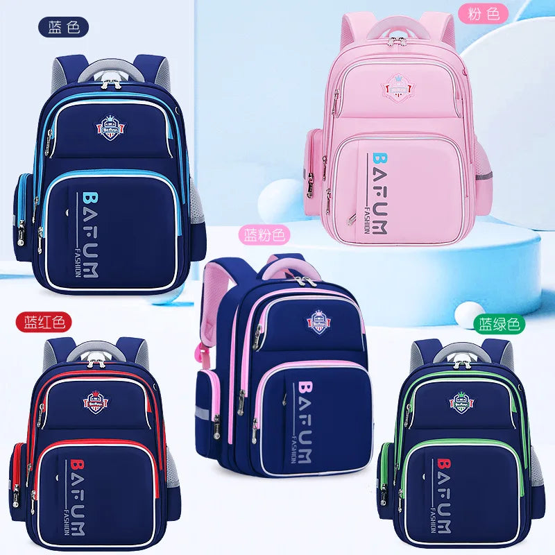 waterproof Children School Bags Girls boys Primary school backpack Orthopedic Backpack schoolbag kids book bag Mochila Infantil