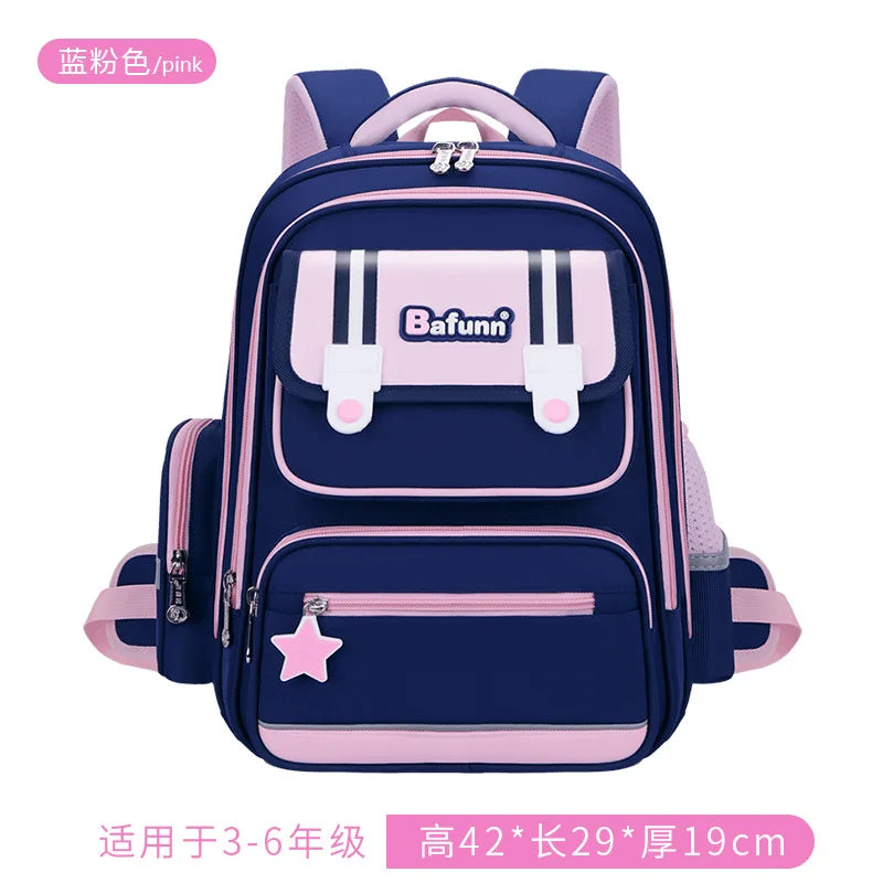 waterproof Children School Bags Girls boys Primary school backpack Orthopedic Backpack schoolbag kids book bag Mochila Infantil