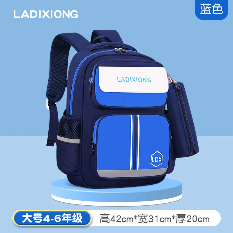 waterproof Children School Bags Girls boys Primary school backpack Orthopedic Backpack schoolbag kids book bag Mochila Infantil