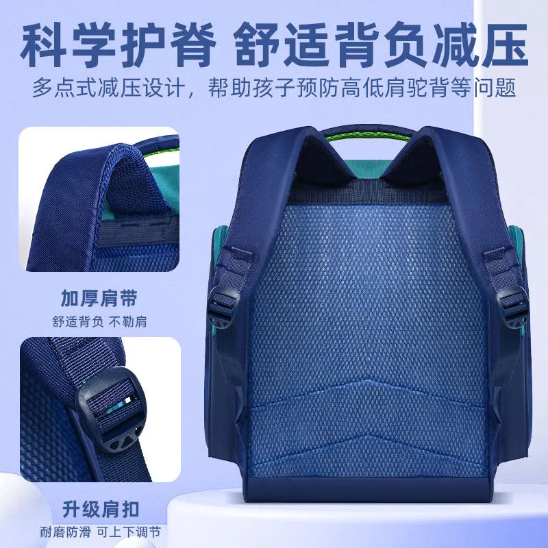 waterproof Children School Bags Girls boys Primary school backpack Orthopedic Backpack schoolbag kids book bag Mochila Infantil