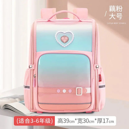 waterproof Children School Bags Girls boys Primary school backpack Orthopedic Backpack schoolbag kids book bag Mochila Infantil