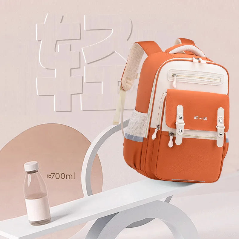 waterproof Children School Bags Girls boys Primary school backpack Orthopedic Backpack schoolbag kids book bag Mochila Infantil