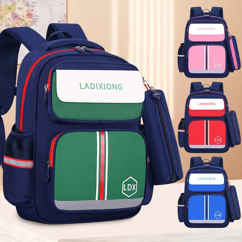 waterproof Children School Bags Girls boys Primary school backpack Orthopedic Backpack schoolbag kids book bag Mochila Infantil
