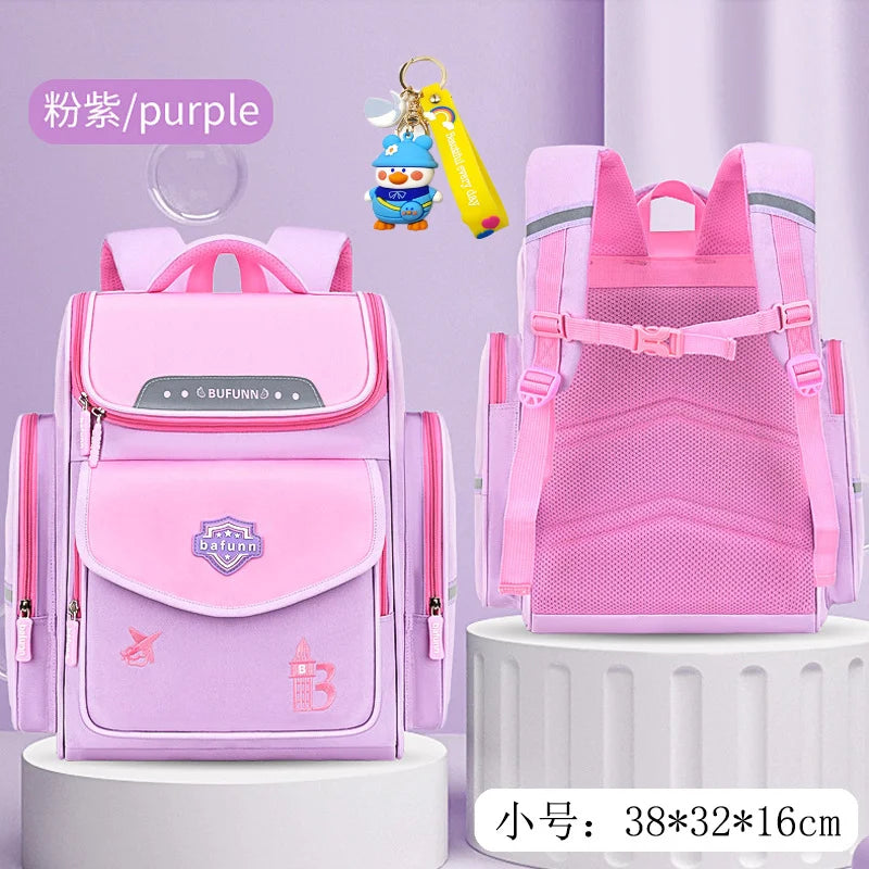 waterproof Children School Bags Girls boys Primary school backpack Orthopedic Backpack schoolbag kids book bag Mochila Infantil