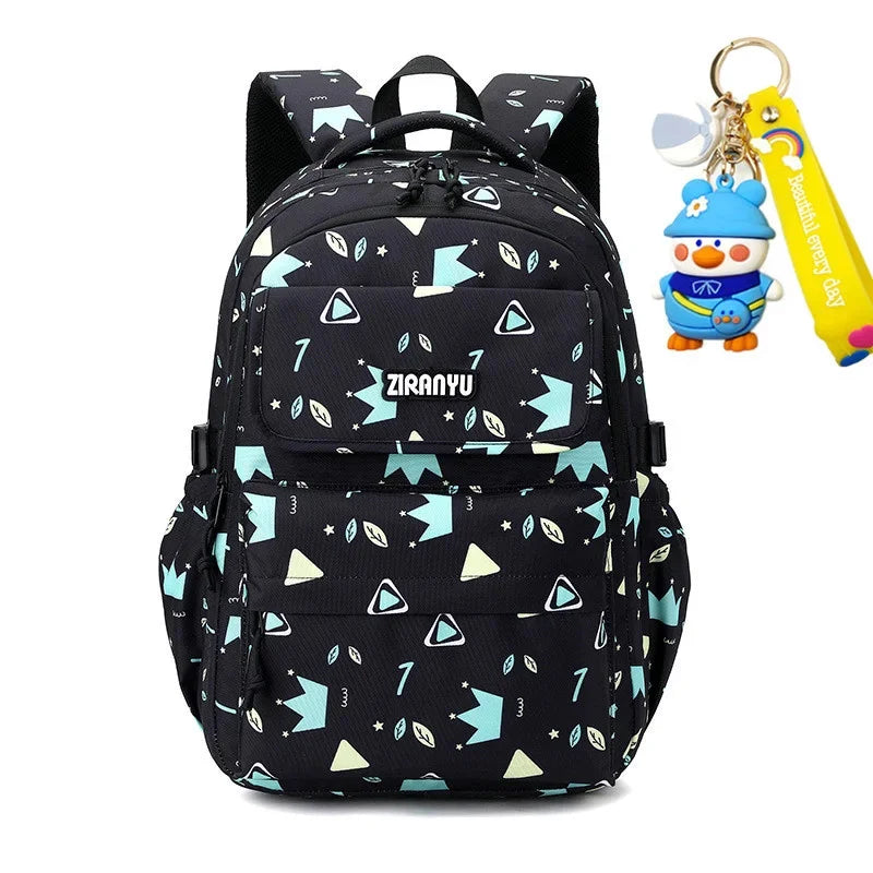waterproof Children School Bags for Girls Orthopedic Primary school backpacks 3 pcs schoolbags kids book bag Mochila Infantil