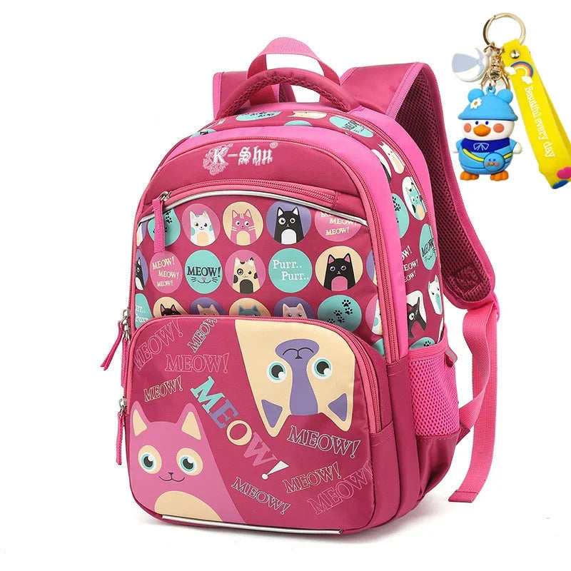 waterproof Children School Bags for Girls Primary cartoon school backpack Orthopedic Backpack schoolbag kids Mochila Infantil