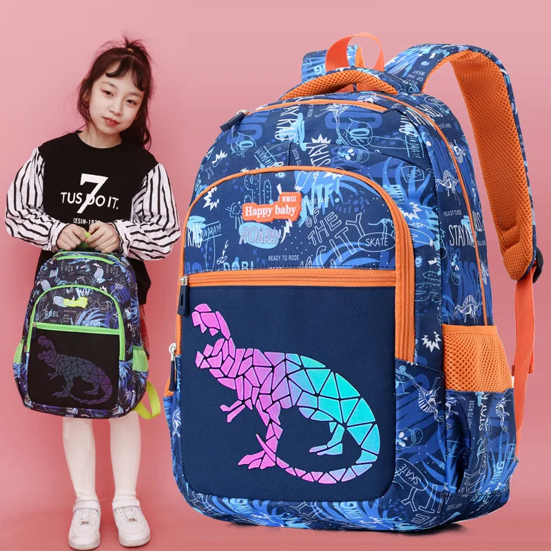 waterproof chidren School Bags boys Girls primary school Backpack Luminous schoolbag Backpack kids book bag mochila infantil