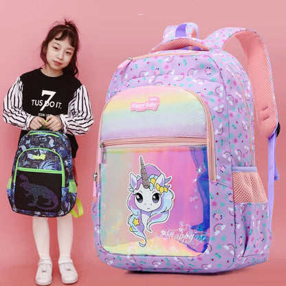 waterproof chidren School Bags boys Girls primary school Backpack Luminous schoolbag Backpack kids book bag mochila infantil
