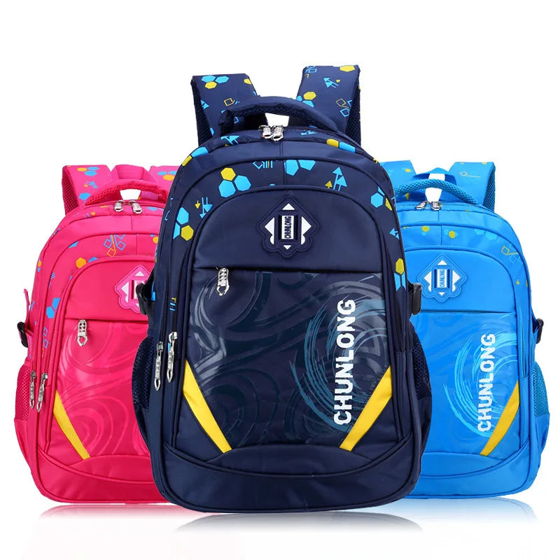 waterproof children School Bags boys Girls primary school Backpacks kids book bag Schoolbag Orthopedic Backpack mochila infantil