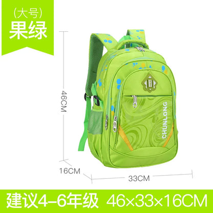 waterproof children School Bags boys Girls primary school Backpacks kids book bag Schoolbag Orthopedic Backpack mochila infantil