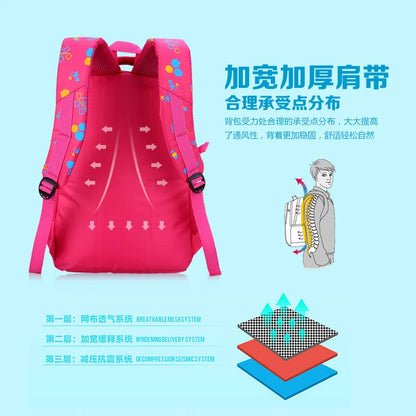 waterproof children School Bags boys Girls primary school Backpacks kids book bag Schoolbag Orthopedic Backpack mochila infantil