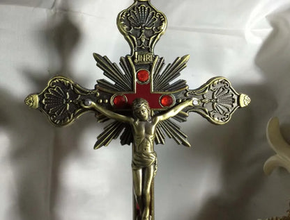 wholesale Catholic Christian supplies home Church Religious  Jesus Christ Crucifixion on the CROSS Holy art statue