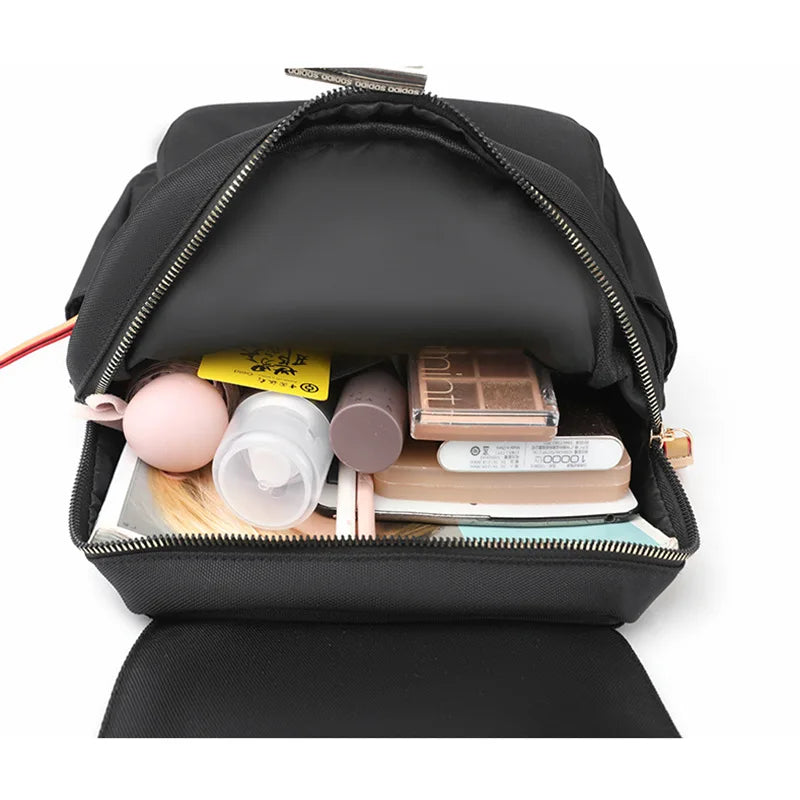 women casual travel backpack simple school backpack female fashion shoulder backpack laides lightweight backpack schoolbag girl