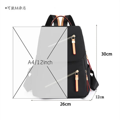 women casual travel backpack simple school backpack female fashion shoulder backpack laides lightweight backpack schoolbag girl