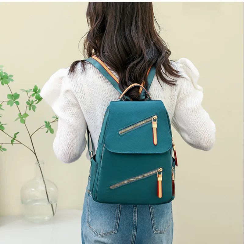 women casual travel backpack simple school backpack female fashion shoulder backpack laides lightweight backpack schoolbag girl